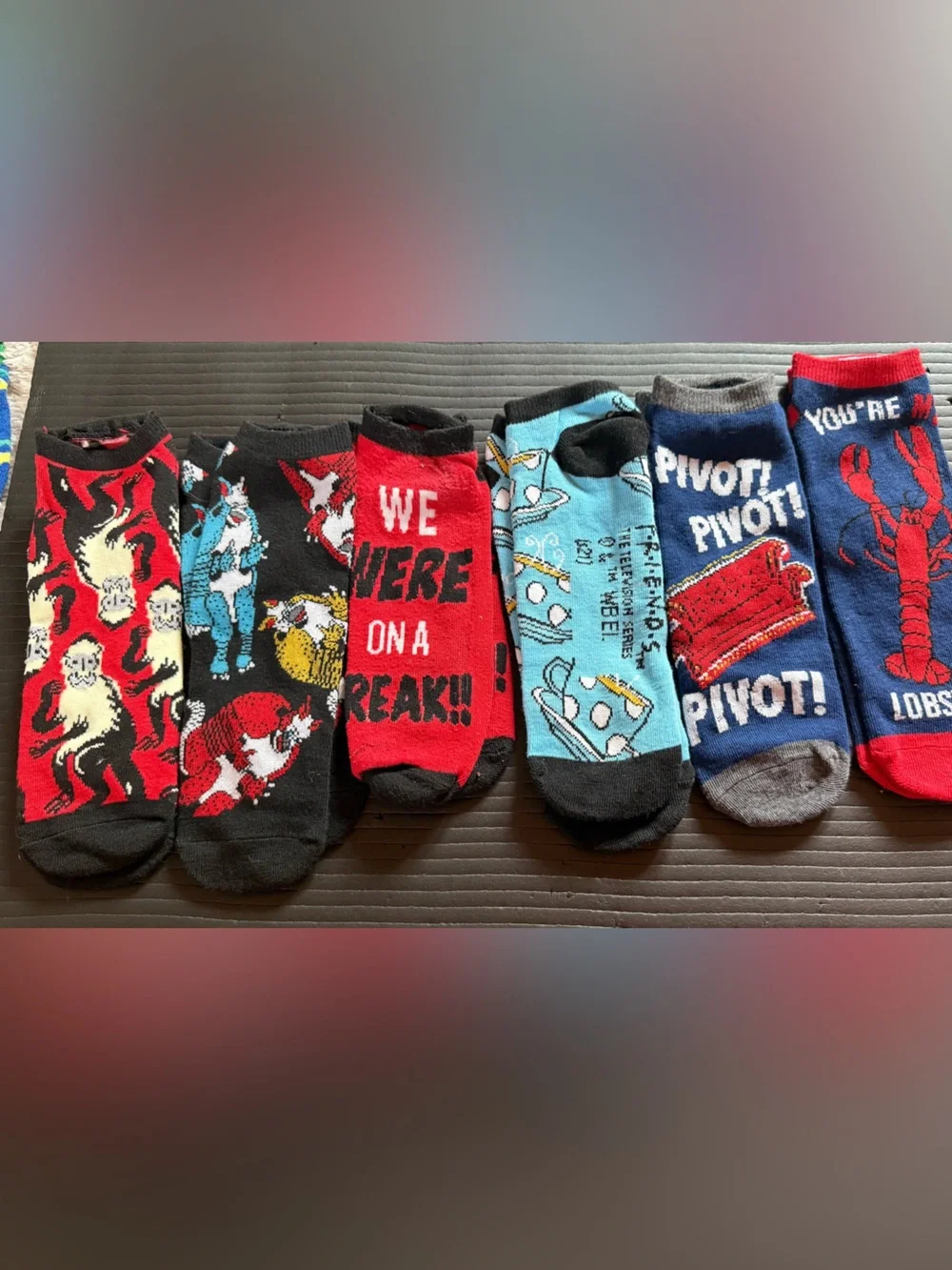 6 Pair of Friends Socks